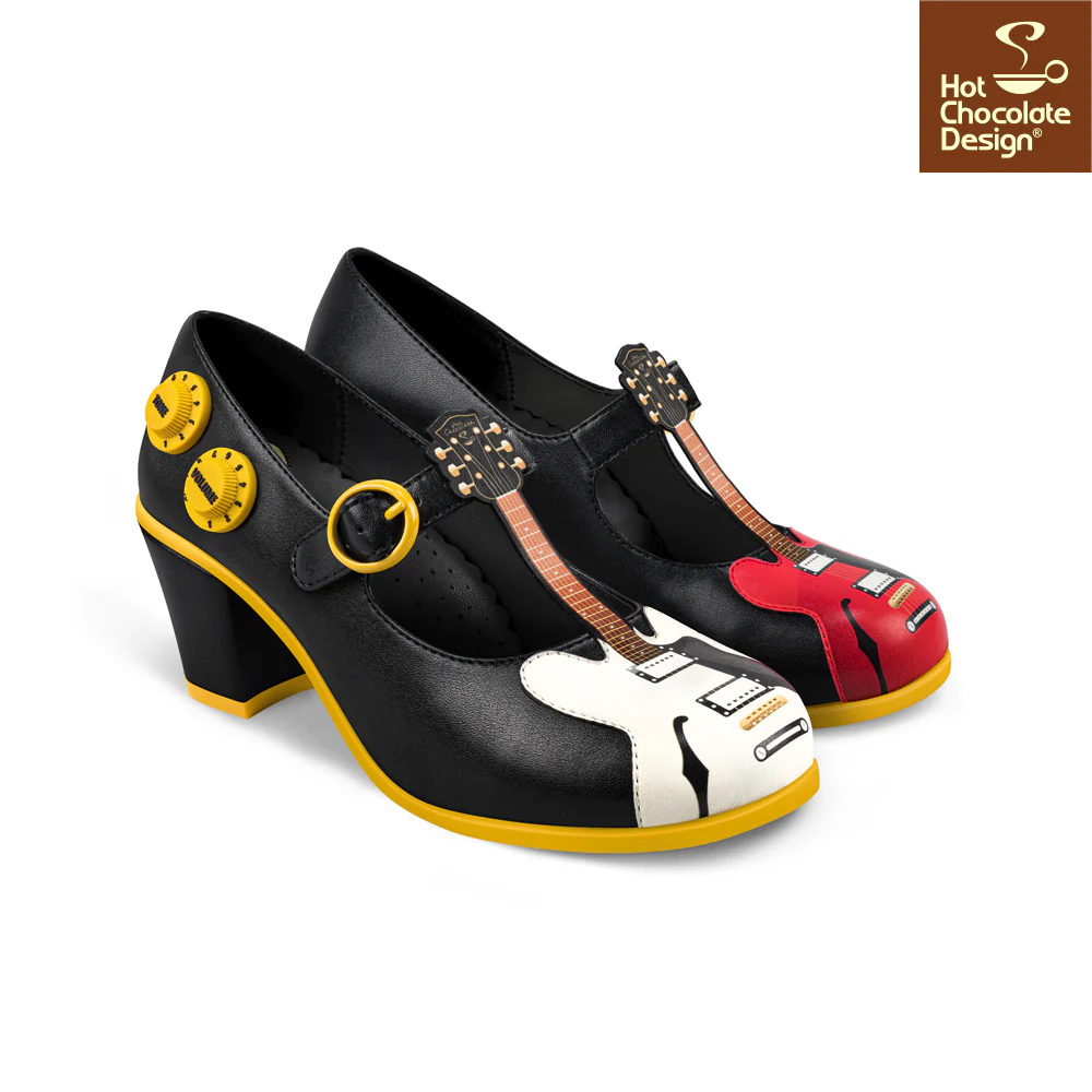 Hot Chocolate Design Mid Heels